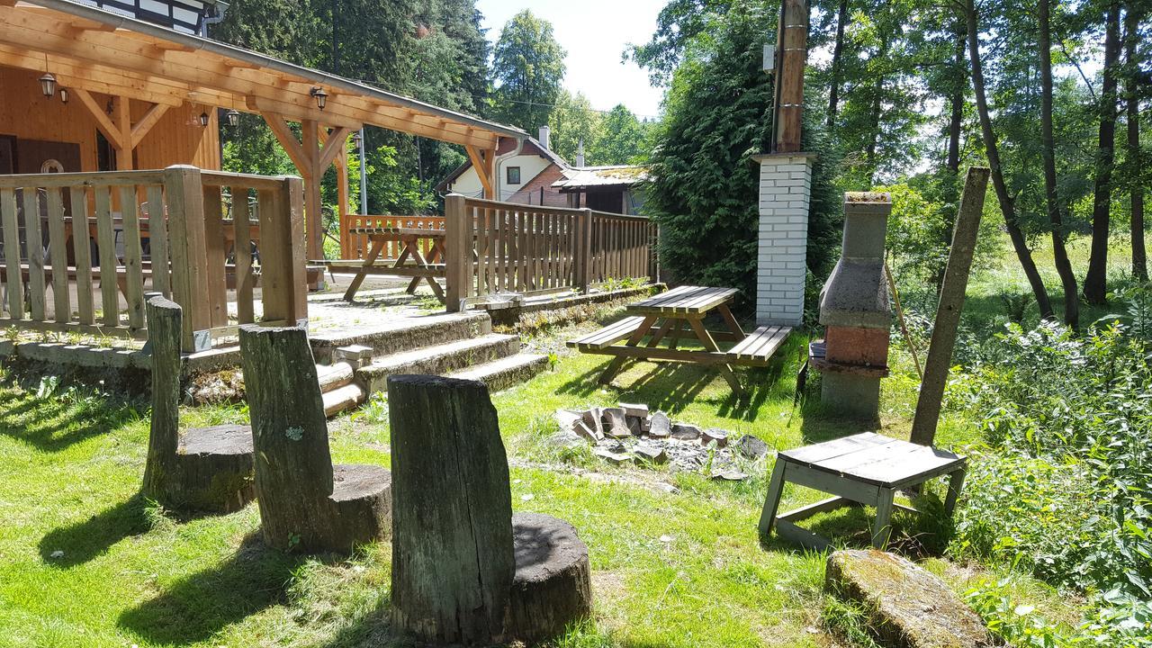 Pension Pod Kastany Srbská Kamenice Exterior photo